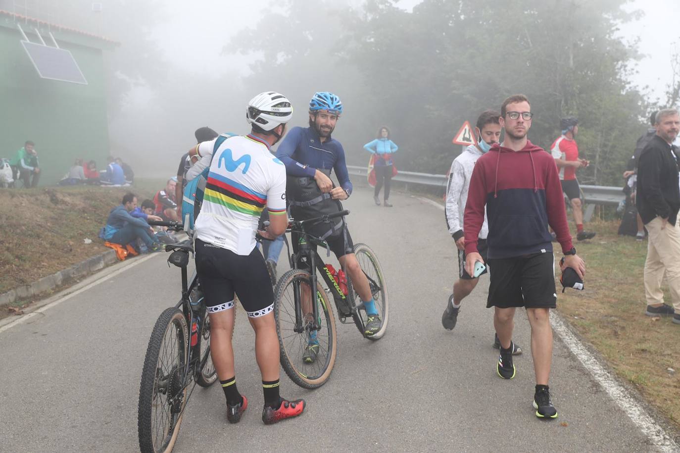 Fotos: El Gamoniteiro, «traca final» de la Vuelta en Asturias