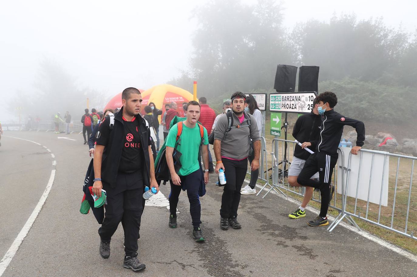Fotos: El Gamoniteiro, «traca final» de la Vuelta en Asturias