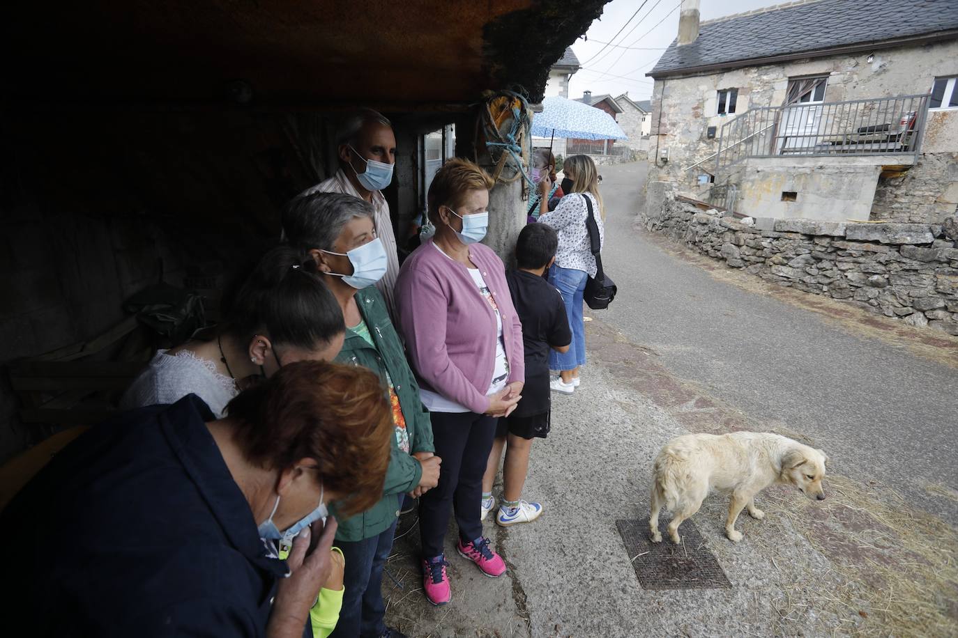 Fotos: La alegría de los vecinos de Santa María del Puerto