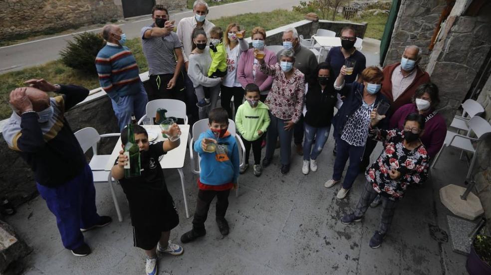 La alegría de los vecinos de Santa María del Puerto