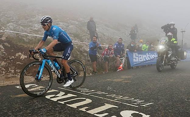 'Superman' López, en el Gamoniteiro.