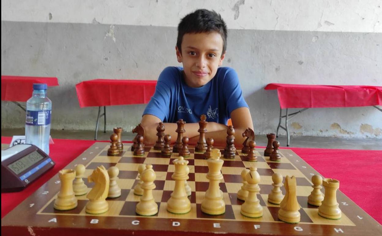 Nicolás Martín, campeón del torneo. 