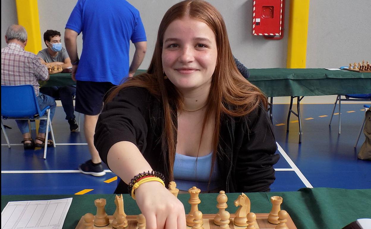 Aída García, del Club Antonio Rico.