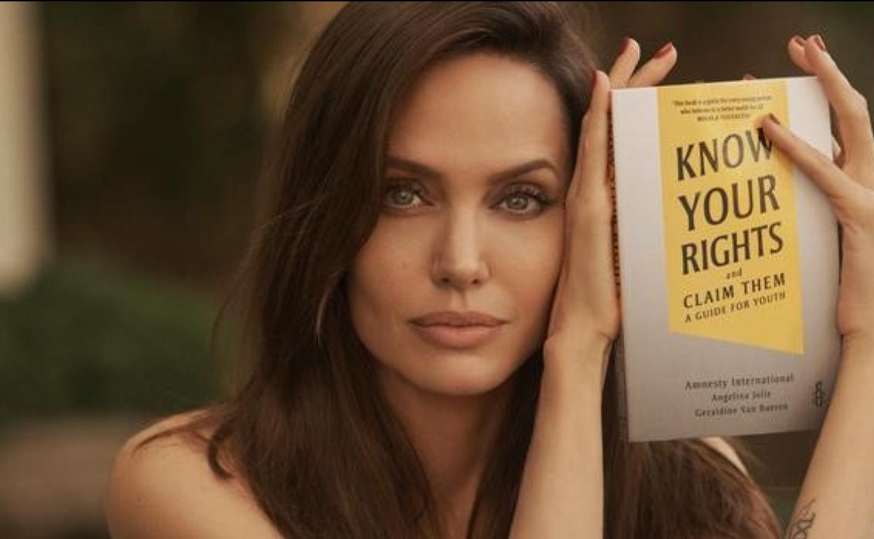 Angelina Jolie escribe un nuevo libro, 'Conoce tus derechos y reclámalos: una guía para los jóvenes».