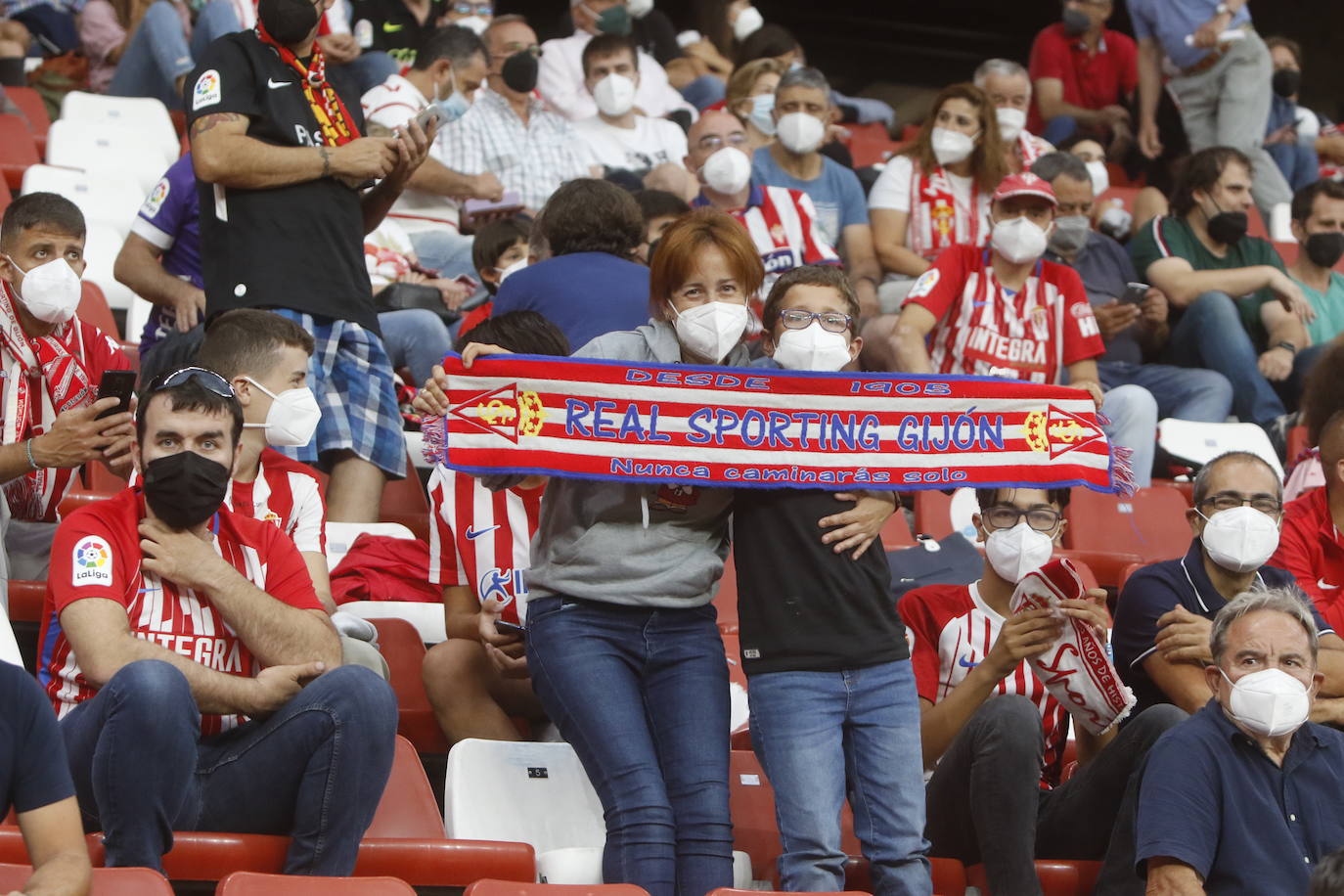 ¿Estuviste en el Sporting - Leganés? ¡Búscate!