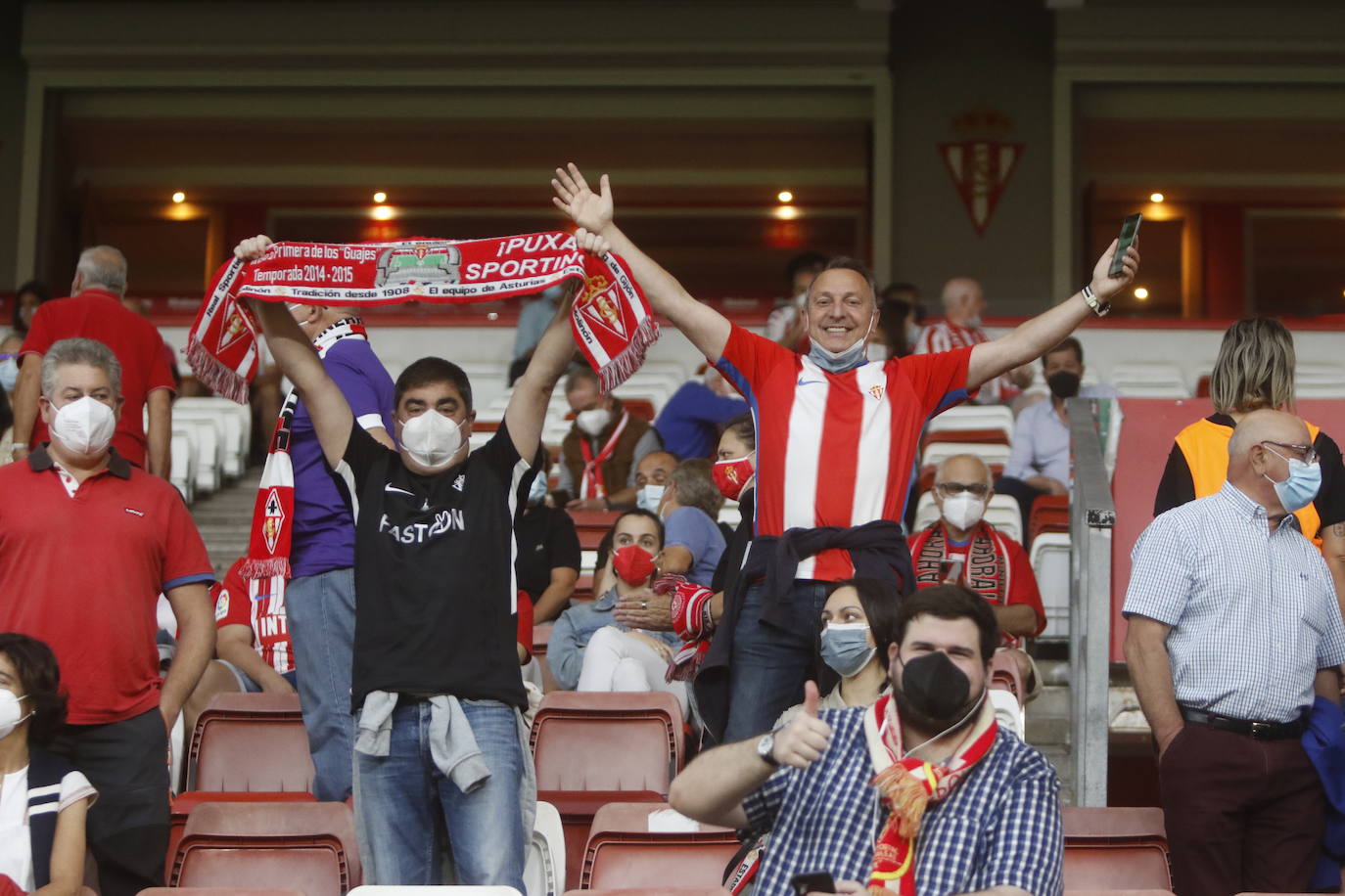 ¿Estuviste en el Sporting - Leganés? ¡Búscate!