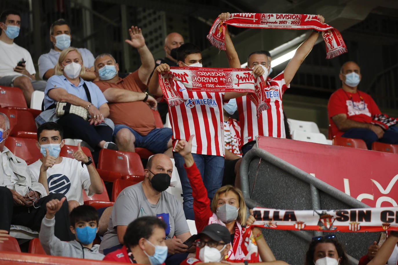 ¿Estuviste en el Sporting - Leganés? ¡Búscate!