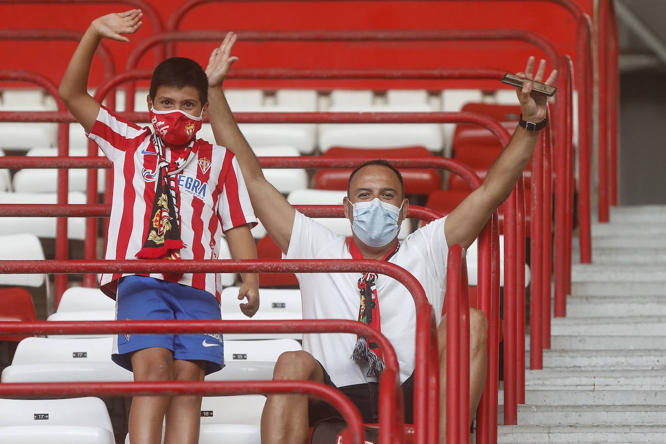 ¿Estuviste en el Sporting - Leganés? ¡Búscate!