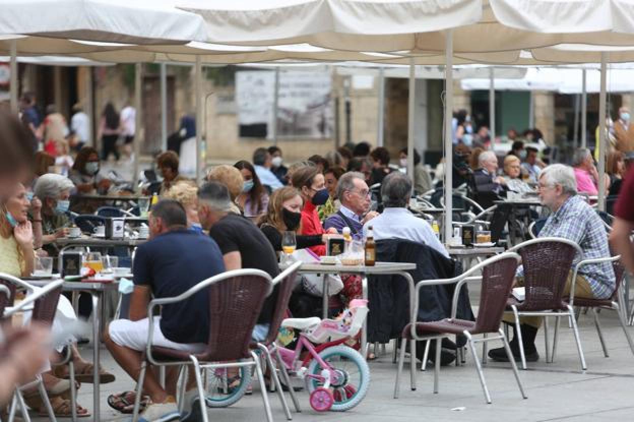 Una terraza en Avilés 
