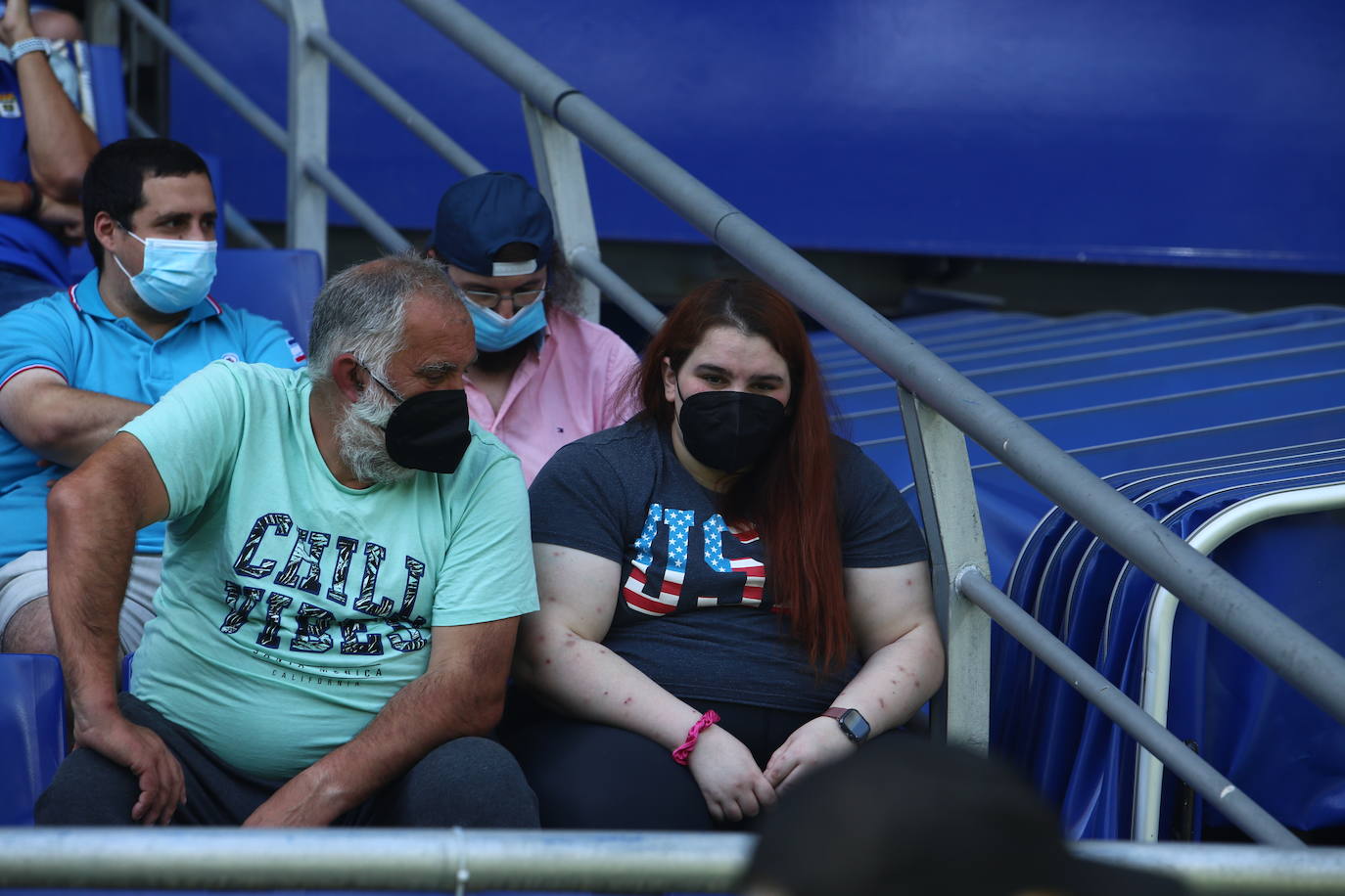 Fotos: ¿Estuviste en el Real Oviedo- Cartagena? ¡Búscate!