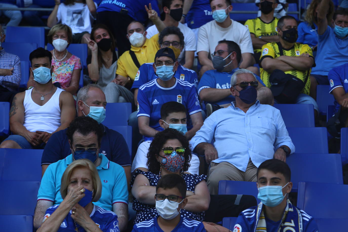Fotos: ¿Estuviste en el Real Oviedo- Cartagena? ¡Búscate!