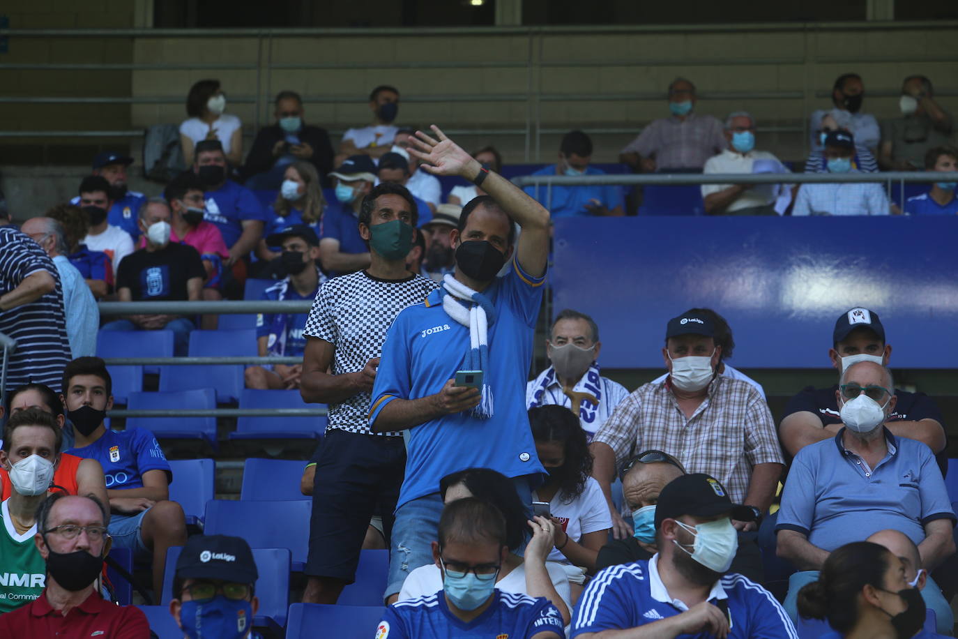 Fotos: ¿Estuviste en el Real Oviedo- Cartagena? ¡Búscate!