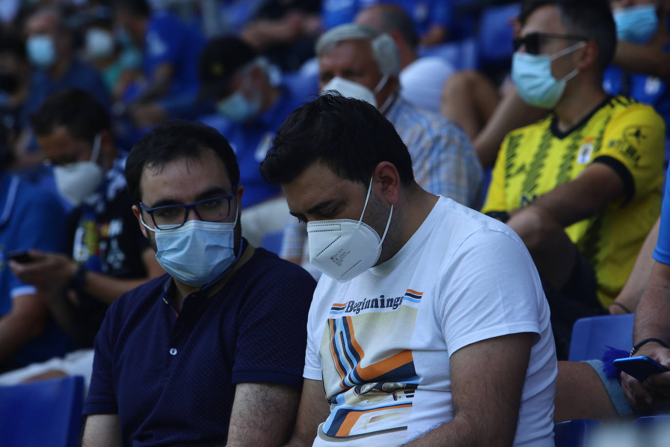 Fotos: ¿Estuviste en el Real Oviedo- Cartagena? ¡Búscate!