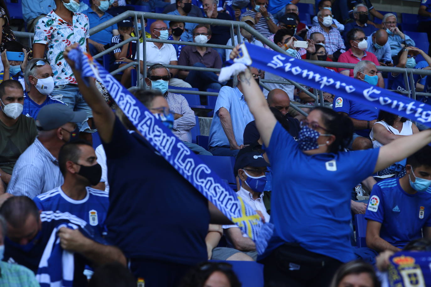 Fotos: ¿Estuviste en el Real Oviedo- Cartagena? ¡Búscate!
