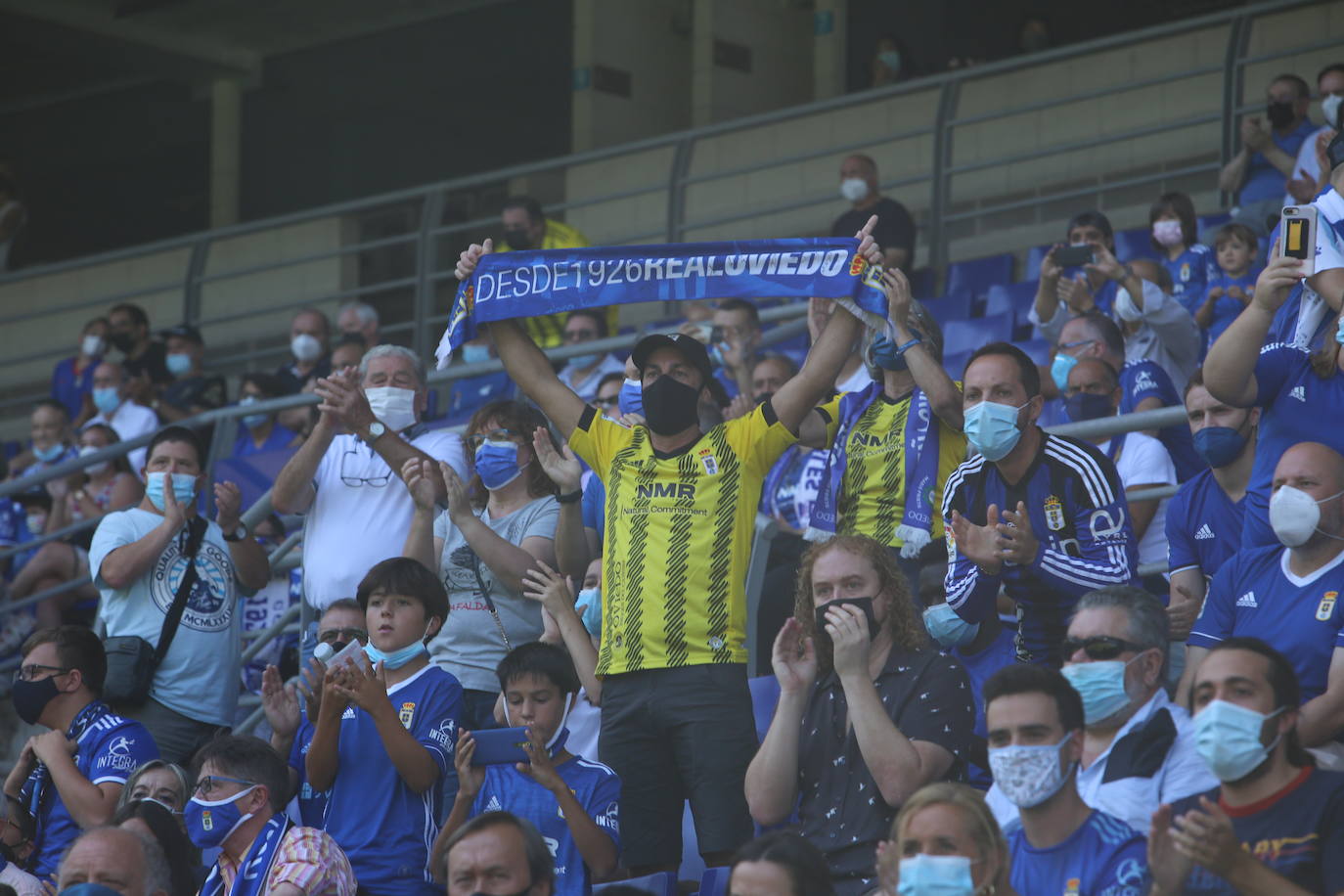Fotos: ¿Estuviste en el Real Oviedo- Cartagena? ¡Búscate!