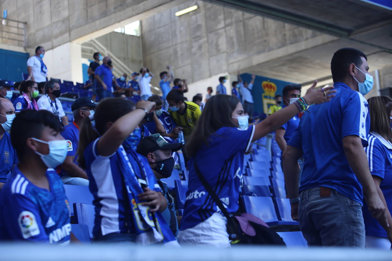 Fotos: ¿Estuviste en el Real Oviedo- Cartagena? ¡Búscate!