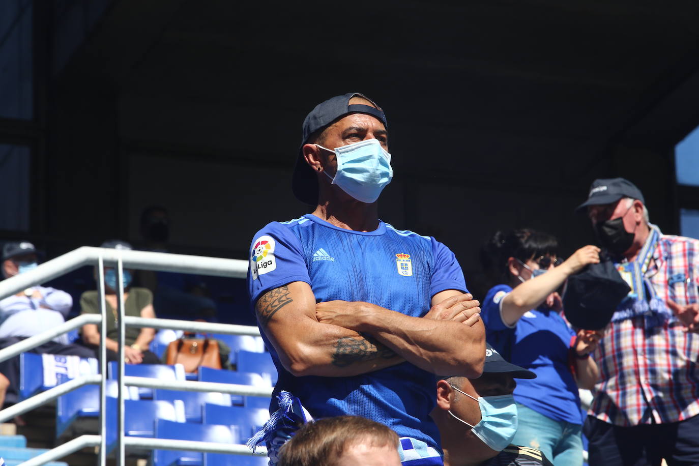 Fotos: ¿Estuviste en el Real Oviedo- Cartagena? ¡Búscate!