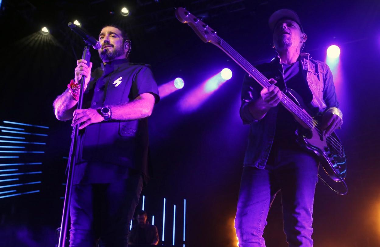 Antorio Orozco, que actúo ayer en el Auditorio con el aforo completo. 