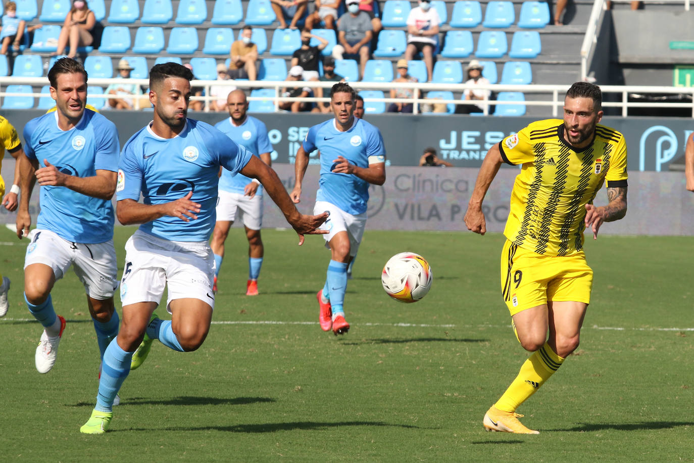 Los azules se llevan un punto del estadio Can Misses 