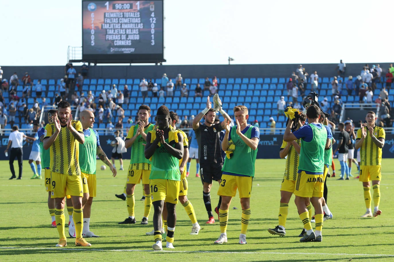 Los azules se llevan un punto del estadio Can Misses 