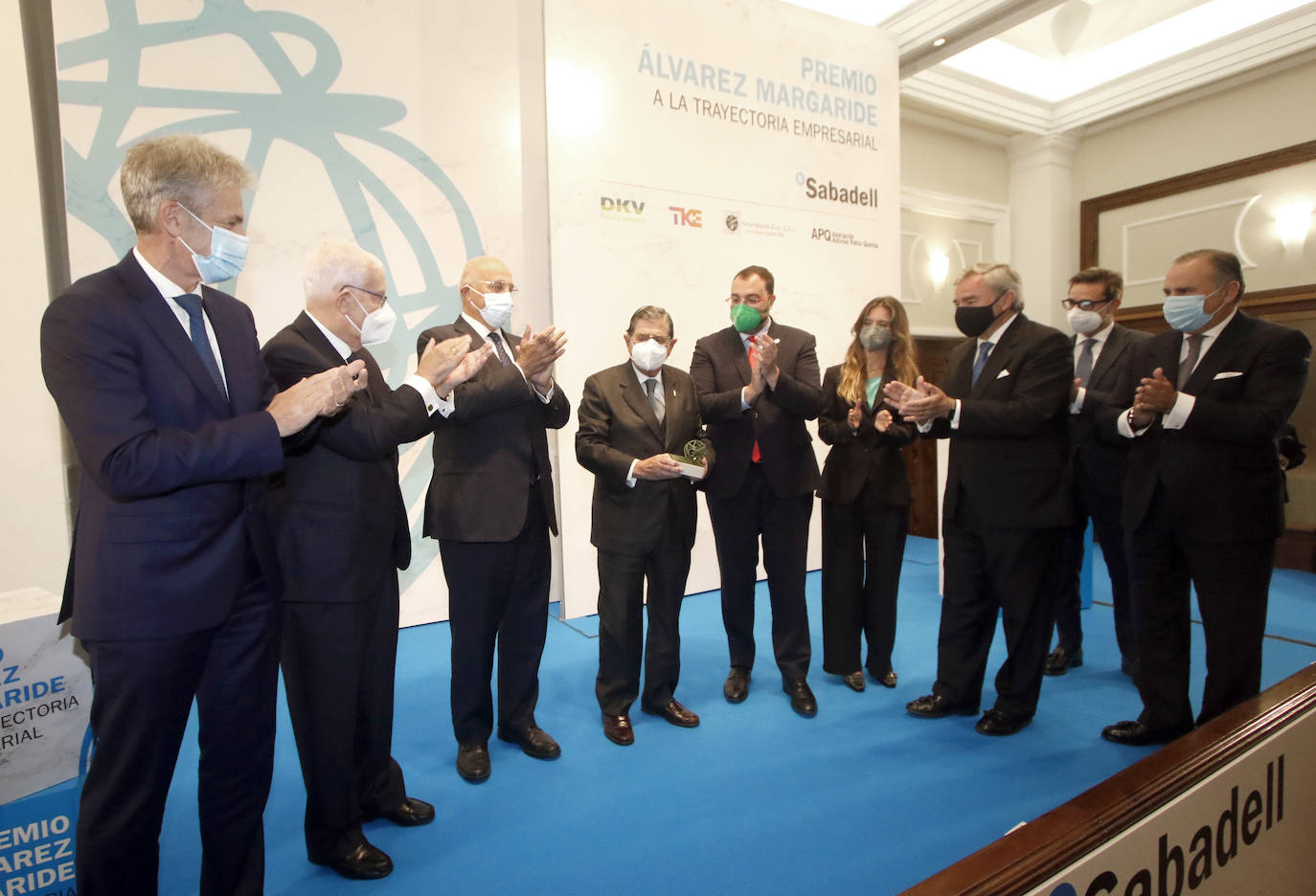 El vicepresidente de Valle, Ballina y Fernández recibió el Premio Álvarez Margaride por lograr mantener y diversificar la centenaria compañía 