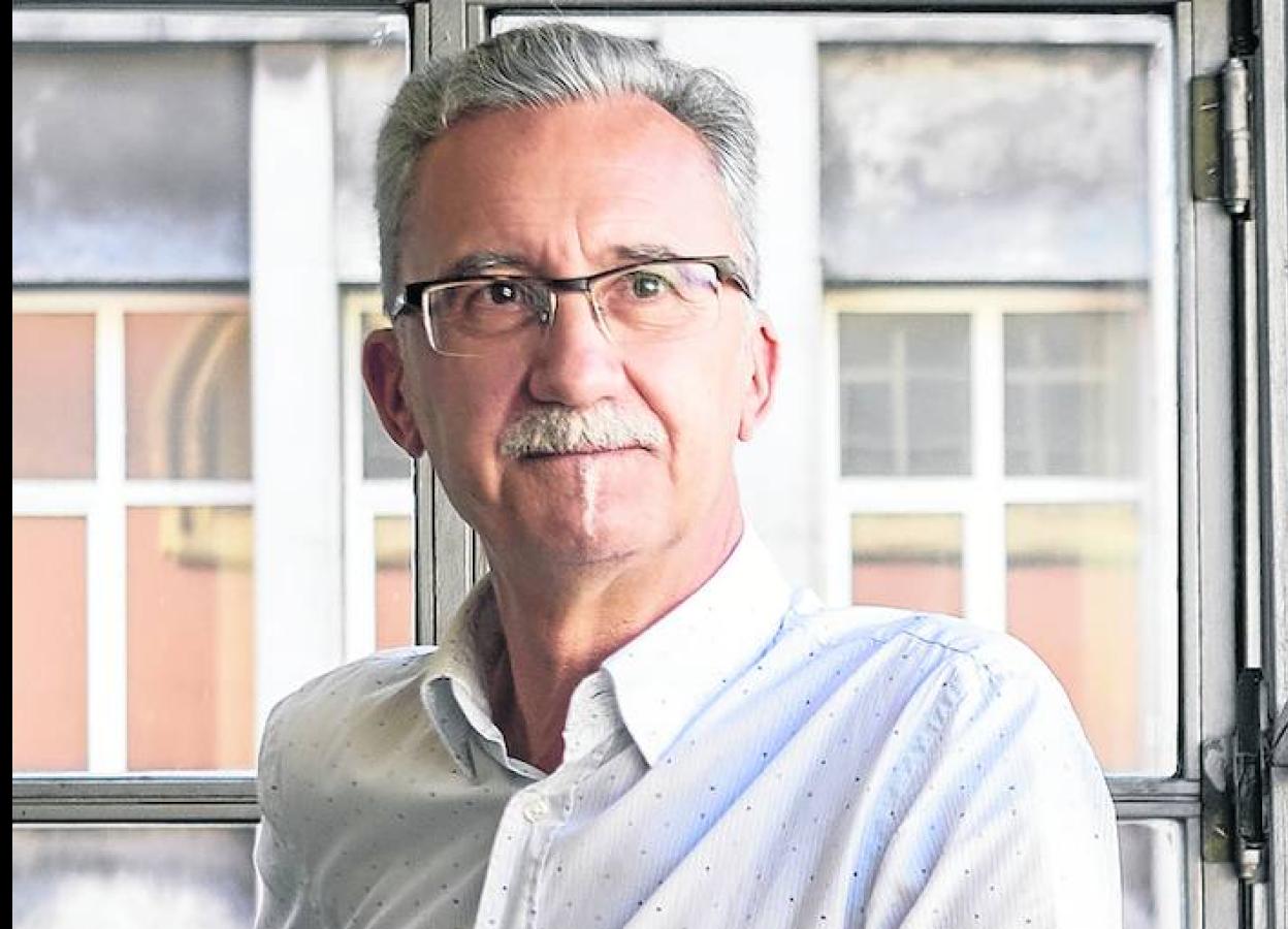 Pedro Fernández Guerrero, en su despacho de la Casa Rosada. 