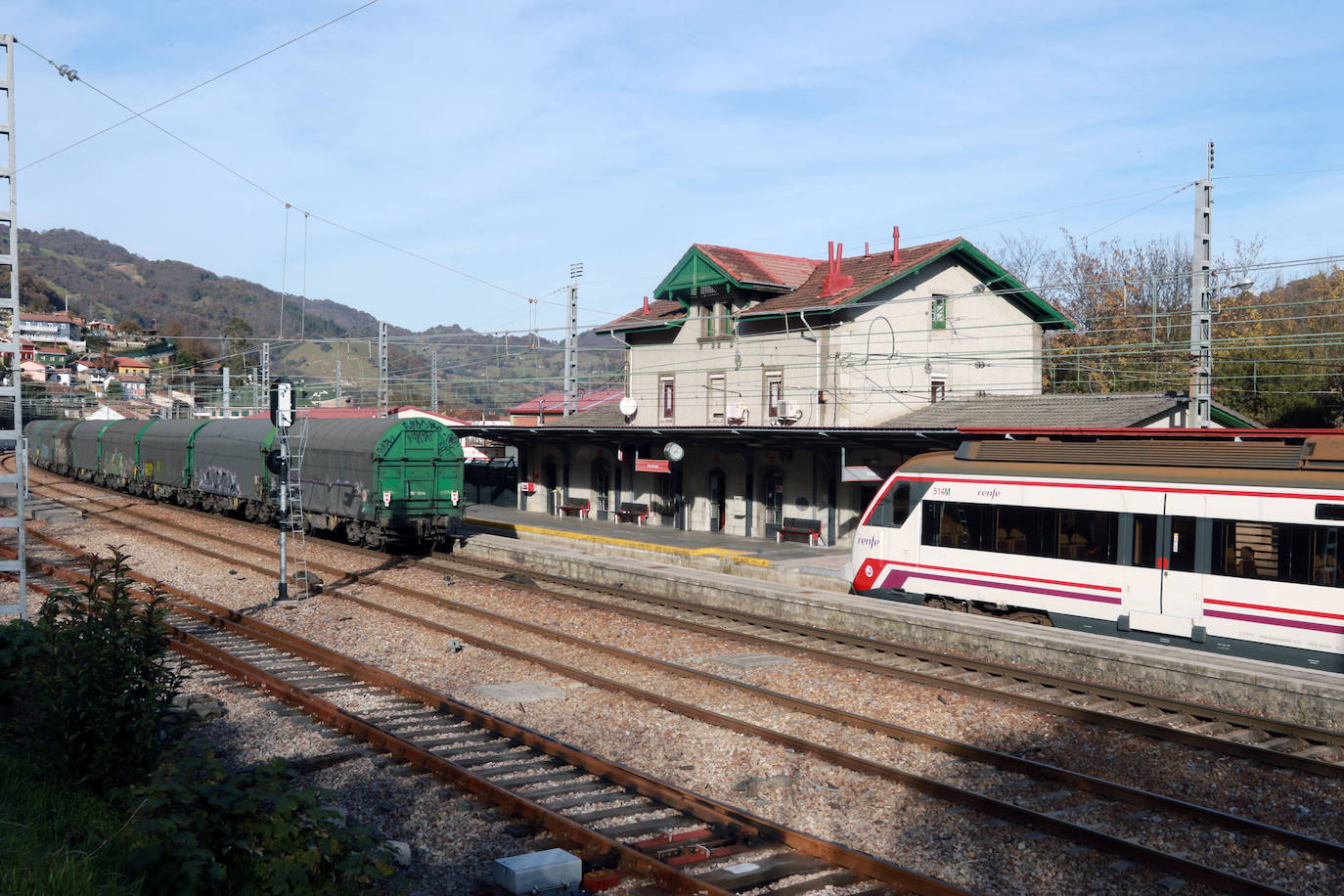 Estación de Pola de Lena 