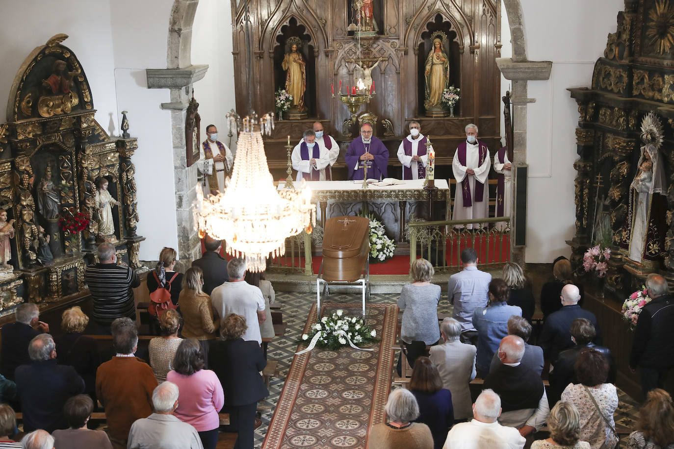 Fotos: Dos pueblos unidos en el adiós a Don Pío