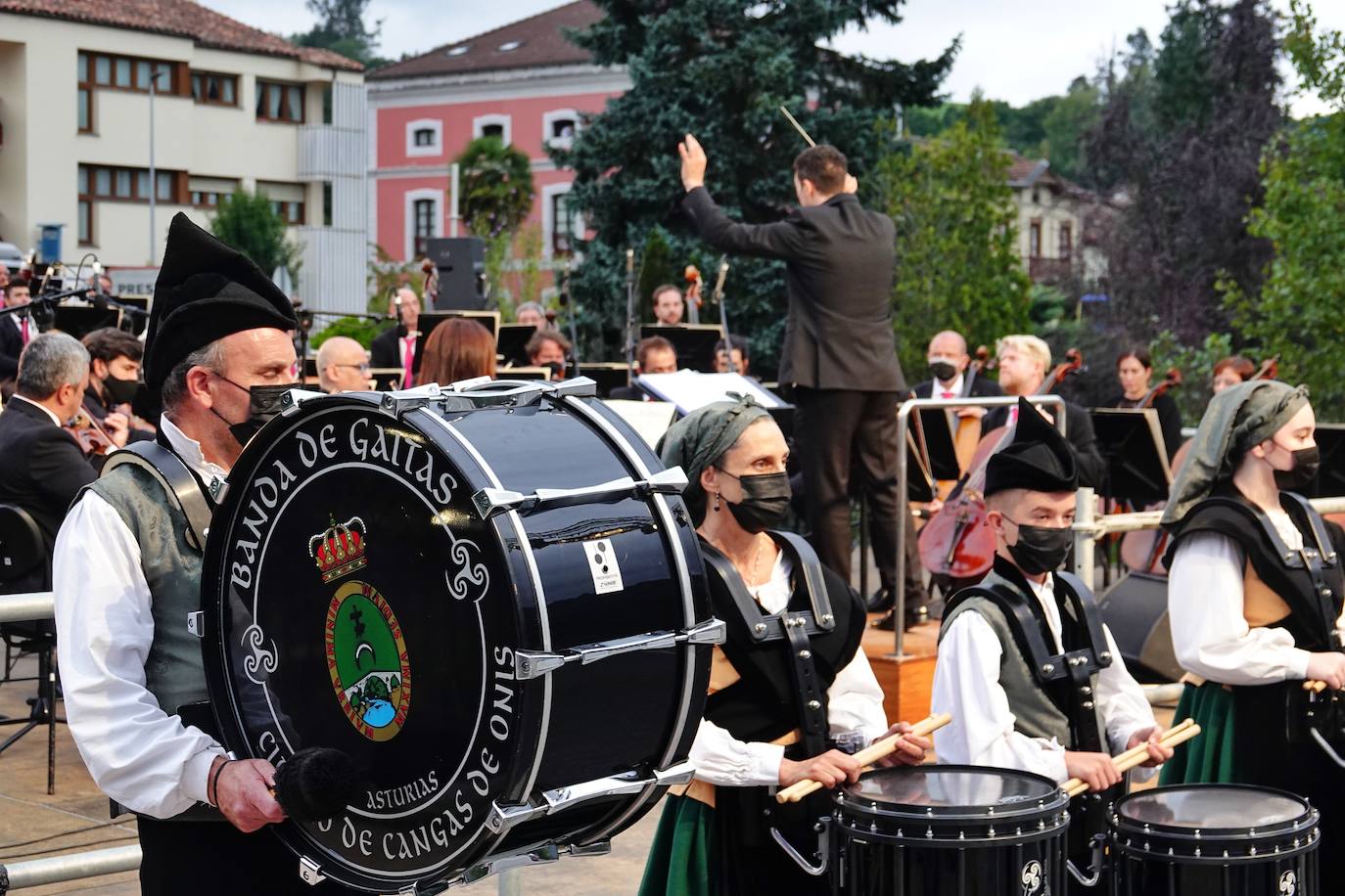 El Ayuntamiento de Cangas de Onís y la Consejería de Cultura decidieron poner así fin a un verano cargado de actividades culturales.