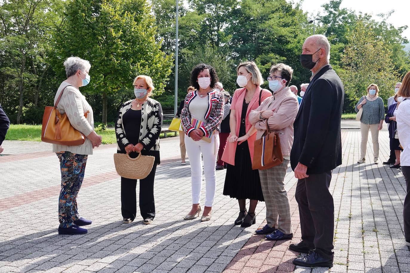 Fotos: Rosita Morán, homenajeada por sus vecinos