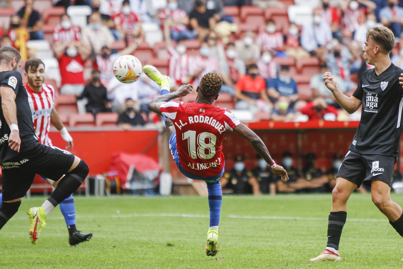 Fotos: Las mejores imágenes del Sporting - Málaga