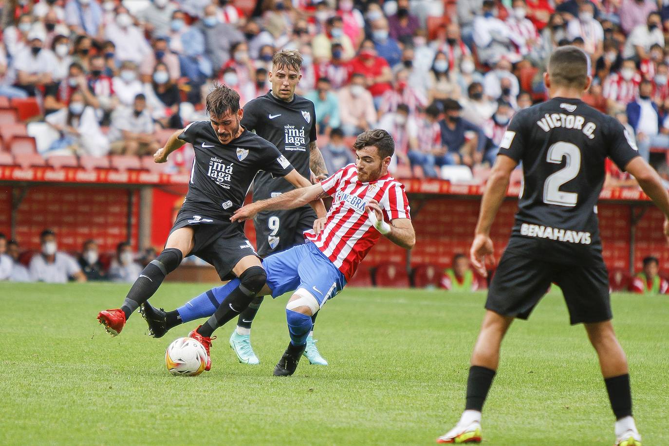 Fotos: Las mejores imágenes del Sporting - Málaga