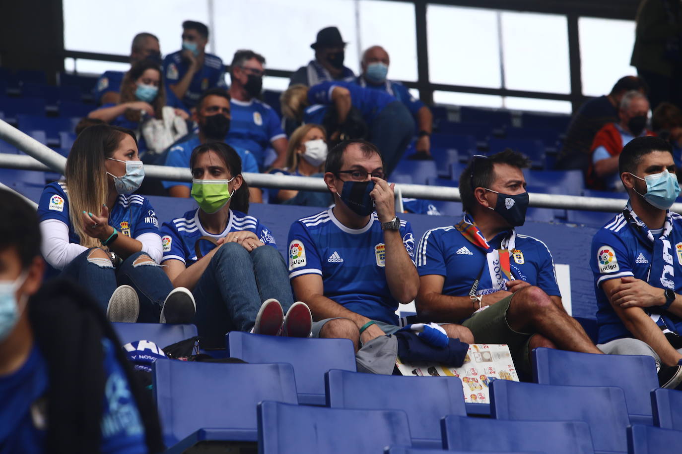 Fotos: ¿Estuviste en el Real Oviedo-Girona? ¡Búscate!