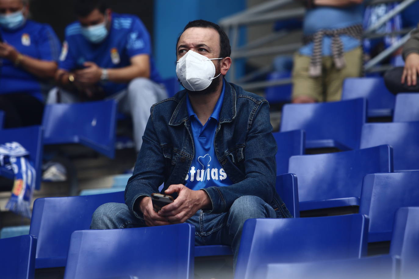 Fotos: ¿Estuviste en el Real Oviedo-Girona? ¡Búscate!