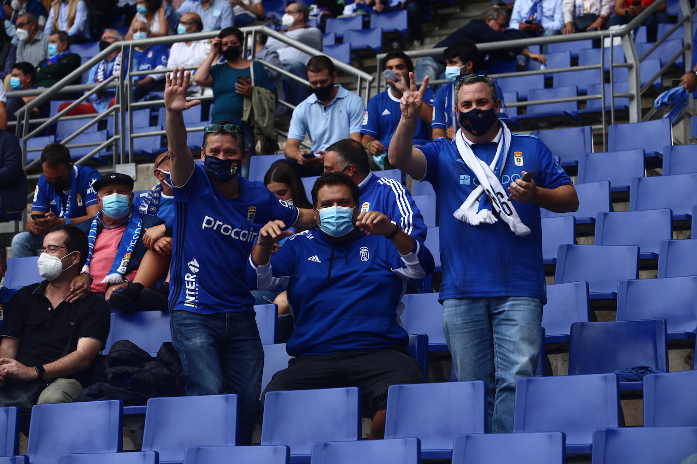 Fotos: ¿Estuviste en el Real Oviedo-Girona? ¡Búscate!