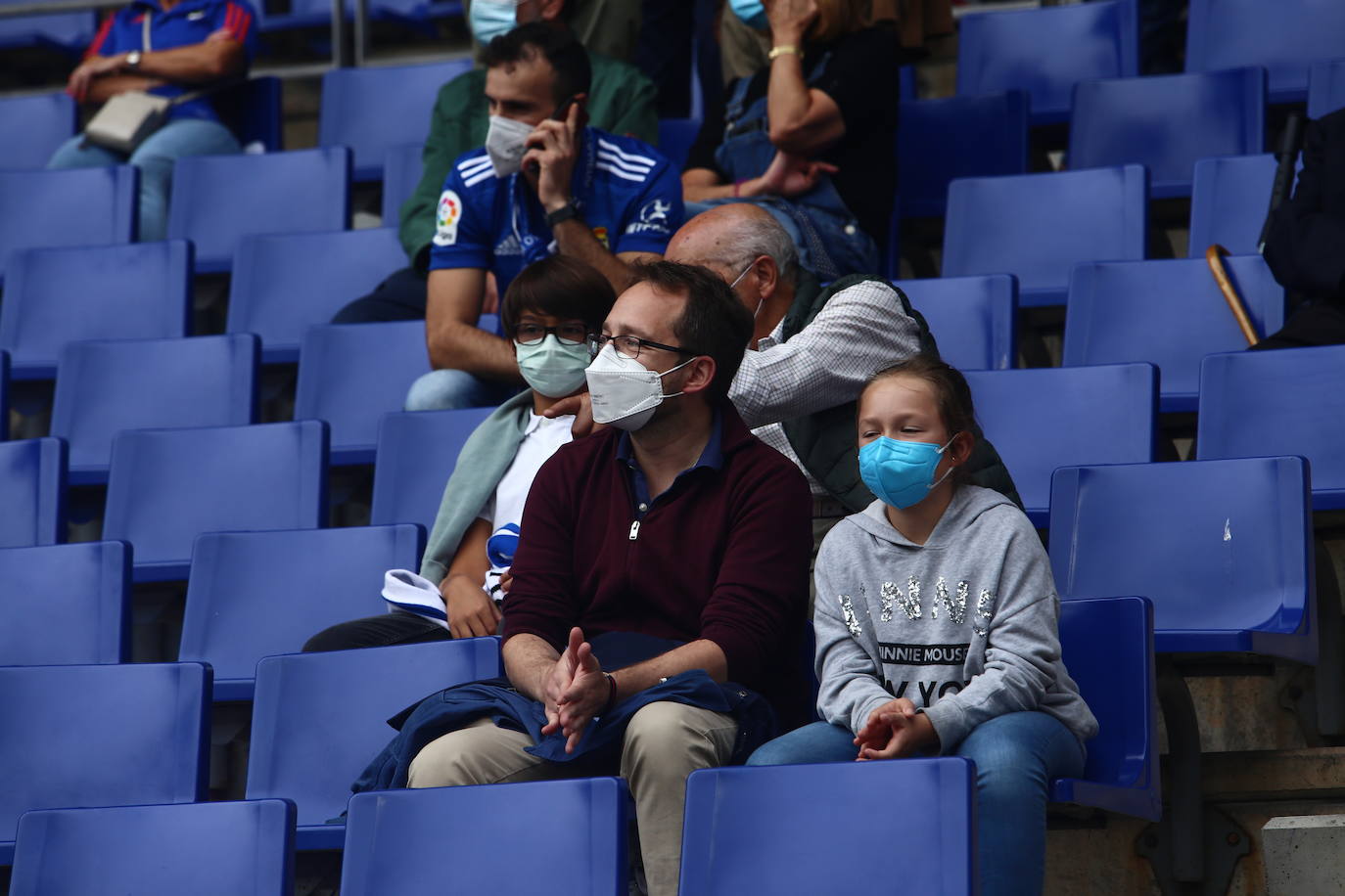 Fotos: ¿Estuviste en el Real Oviedo-Girona? ¡Búscate!
