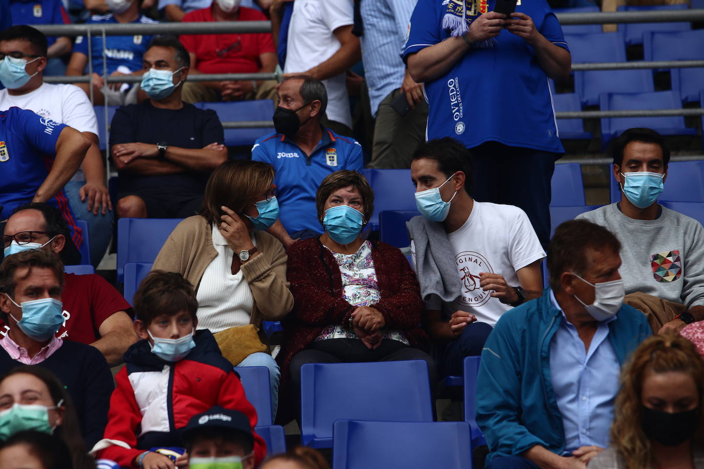 Fotos: ¿Estuviste en el Real Oviedo-Girona? ¡Búscate!