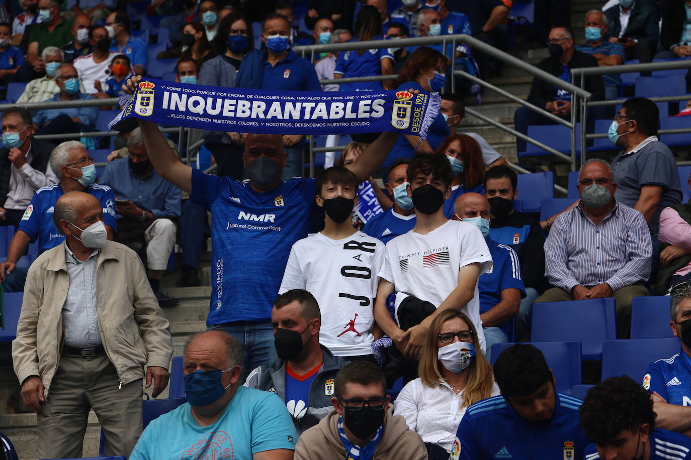 Fotos: ¿Estuviste en el Real Oviedo-Girona? ¡Búscate!