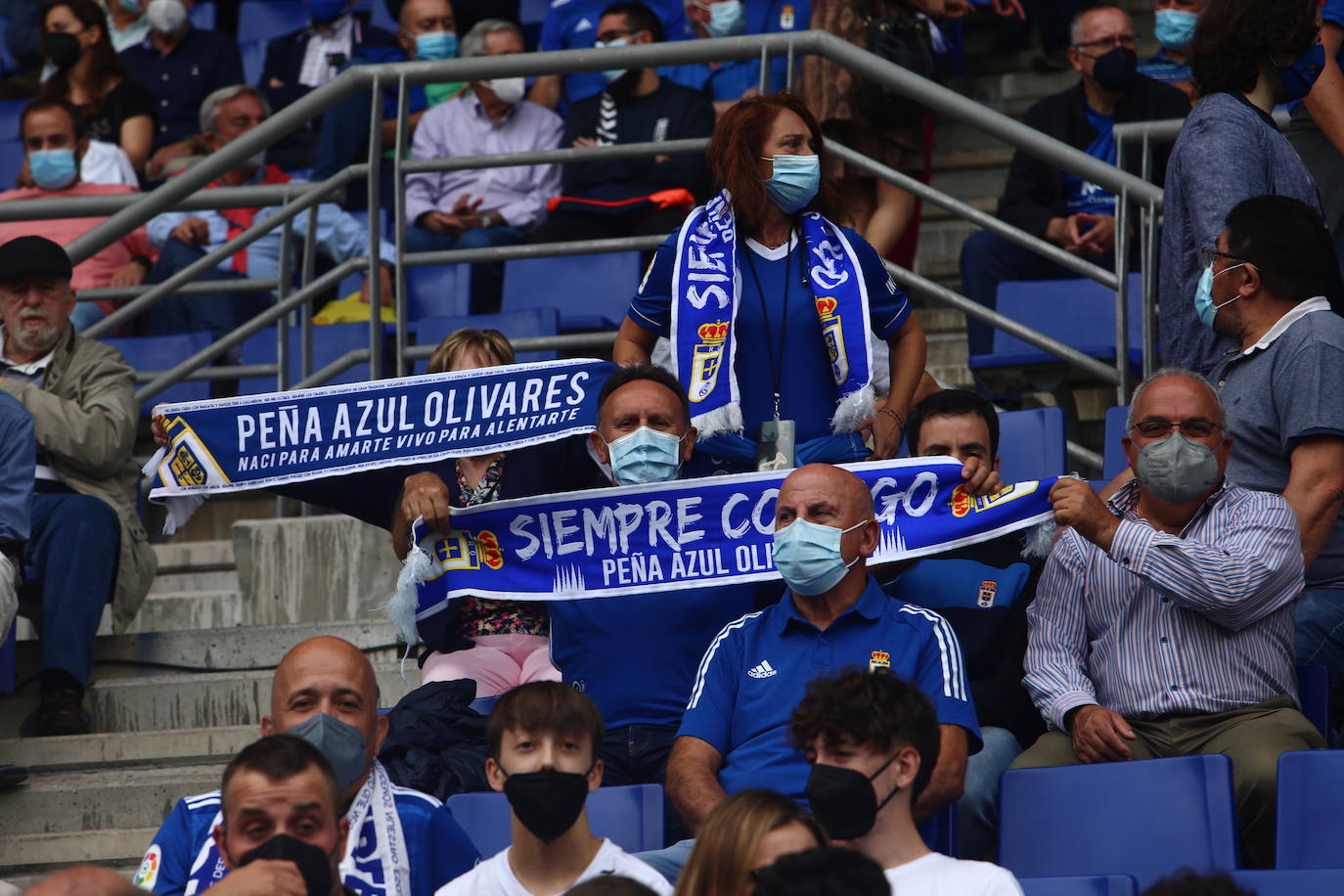 Fotos: ¿Estuviste en el Real Oviedo-Girona? ¡Búscate!