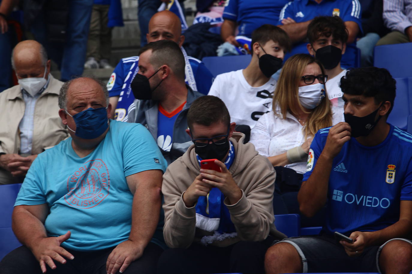 Fotos: ¿Estuviste en el Real Oviedo-Girona? ¡Búscate!