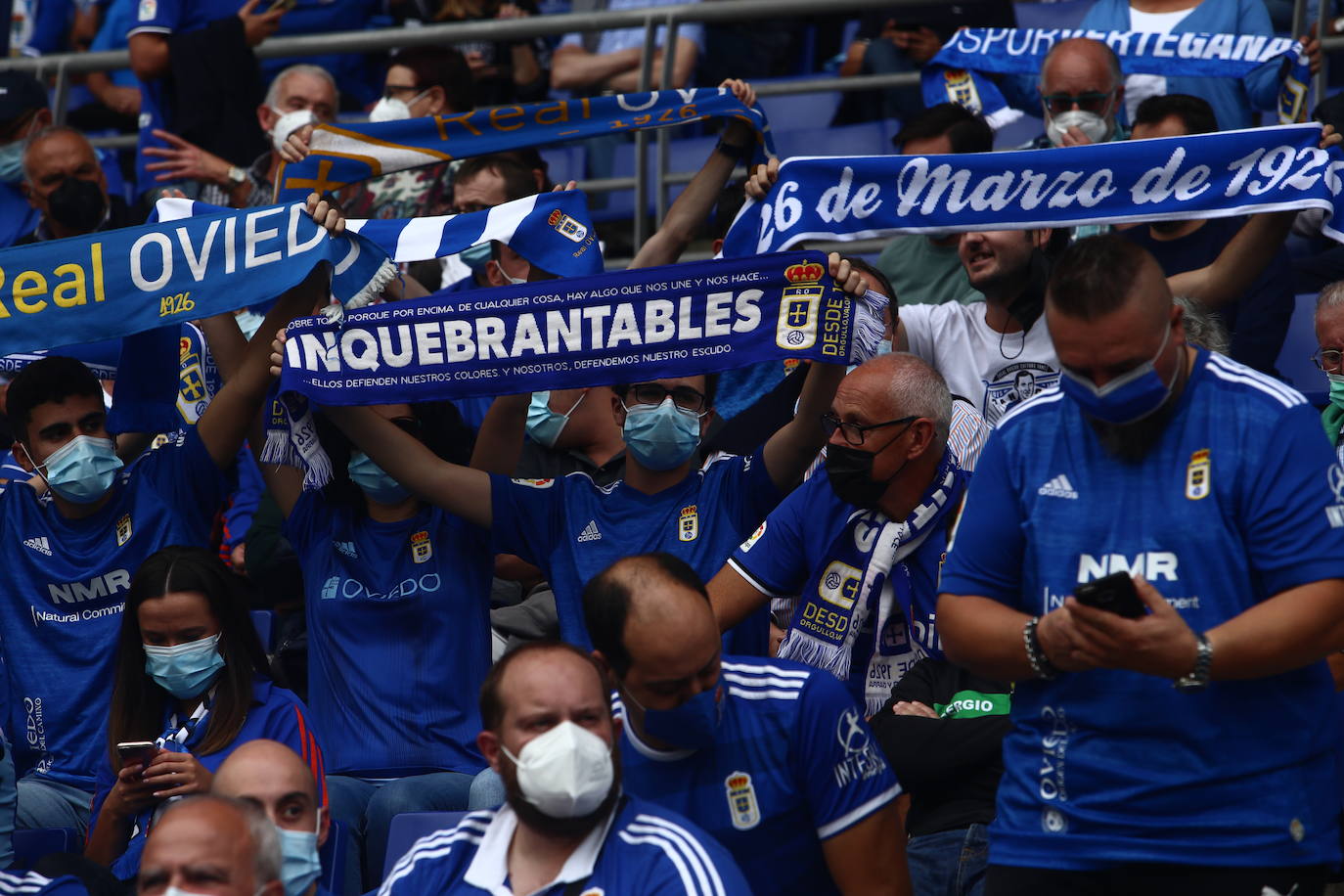 Fotos: ¿Estuviste en el Real Oviedo-Girona? ¡Búscate!