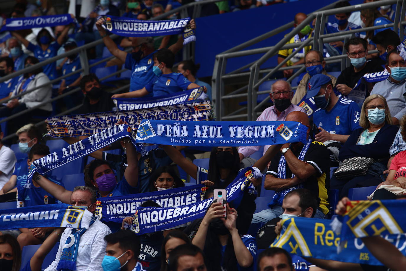 Fotos: ¿Estuviste en el Real Oviedo-Girona? ¡Búscate!