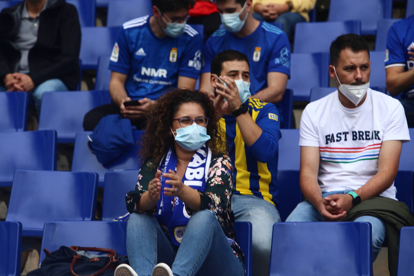 Fotos: ¿Estuviste en el Real Oviedo-Girona? ¡Búscate!