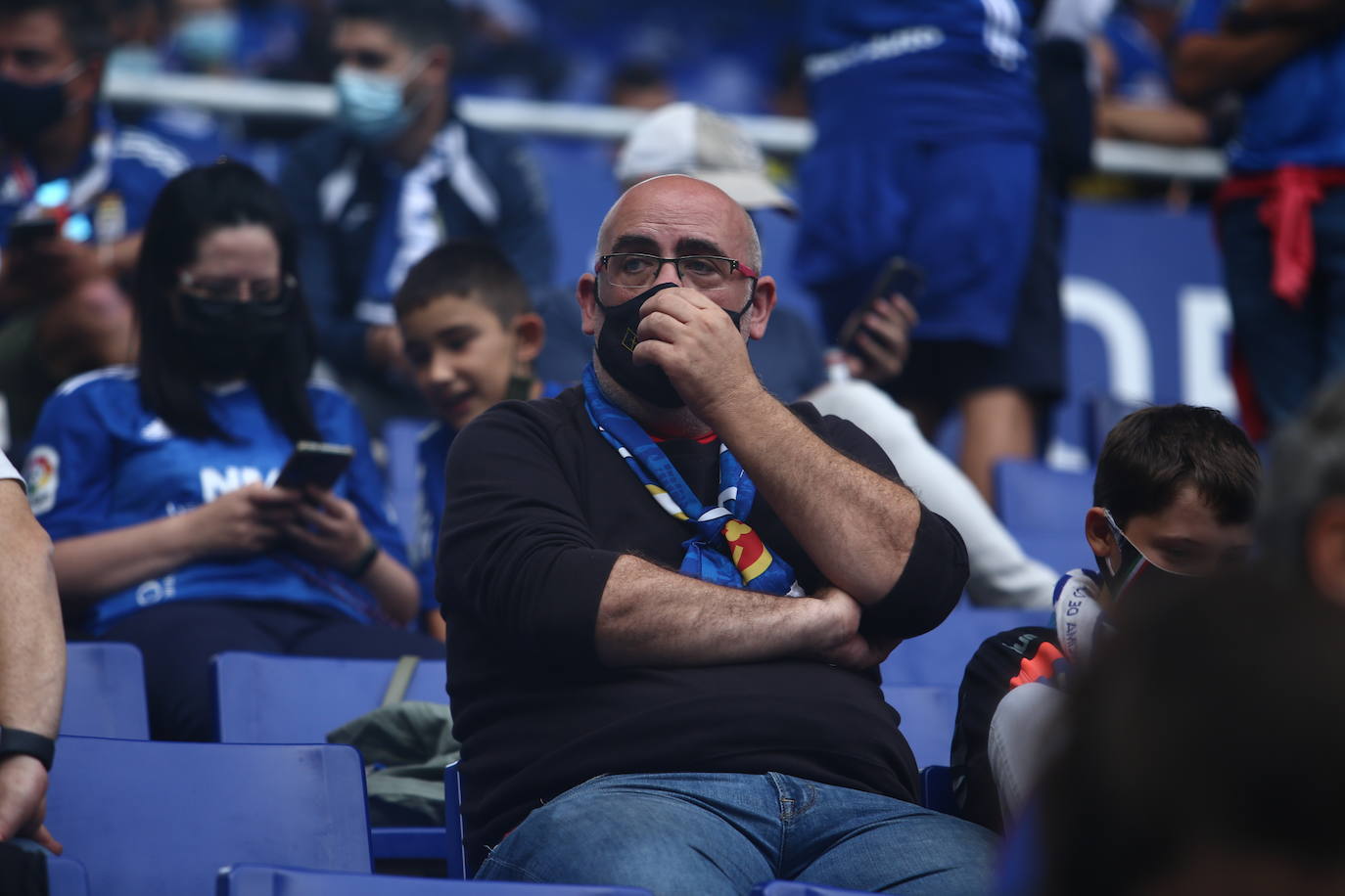 Fotos: ¿Estuviste en el Real Oviedo-Girona? ¡Búscate!