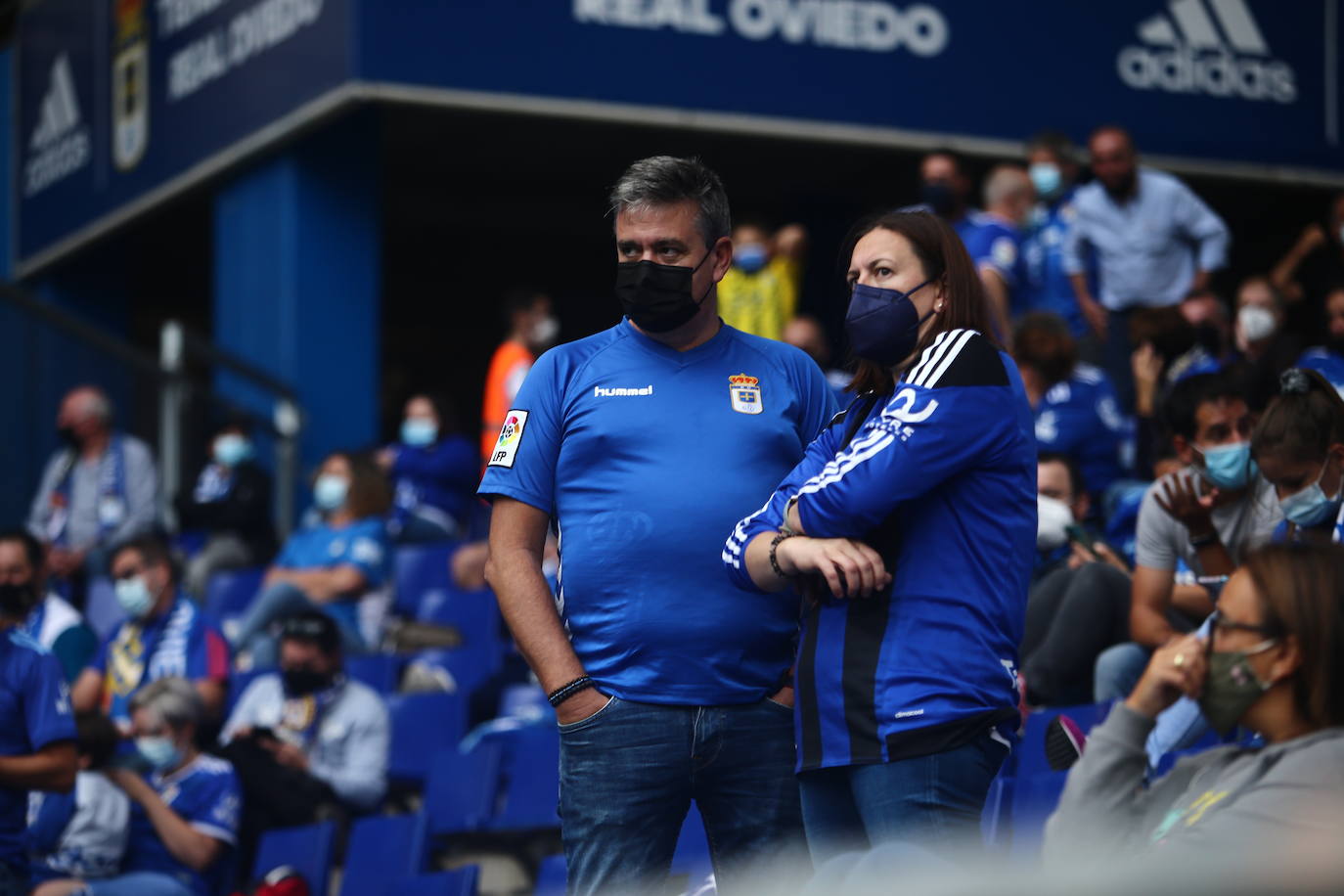 Fotos: ¿Estuviste en el Real Oviedo-Girona? ¡Búscate!