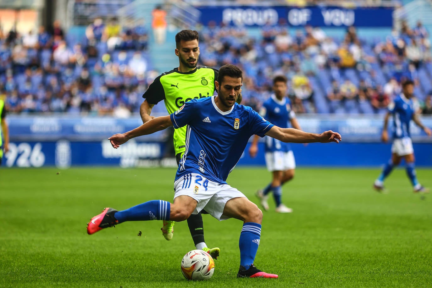 Fotos: Las mejores imágenes del Real Oviedo - Girona