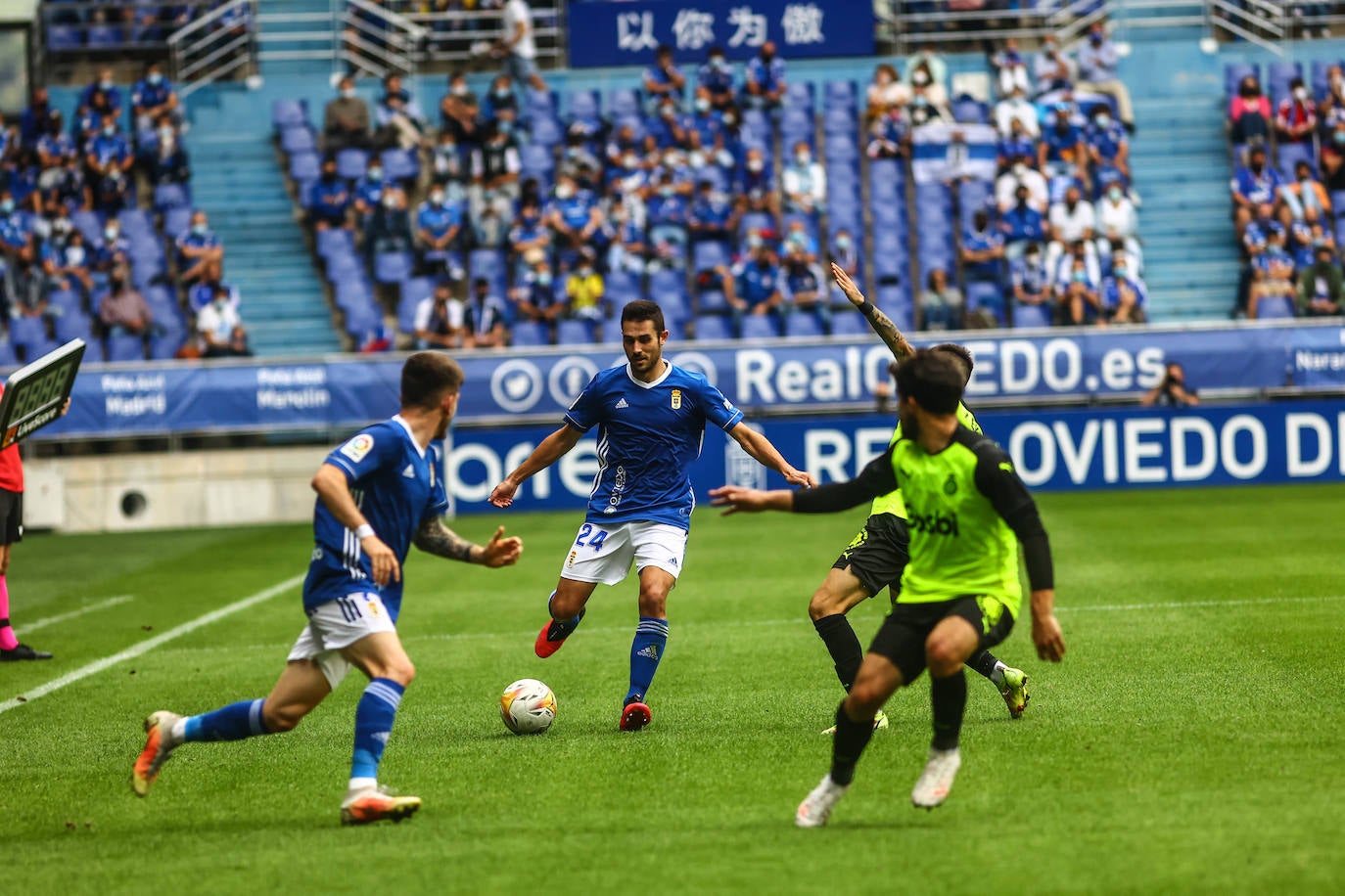 Fotos: Las mejores imágenes del Real Oviedo - Girona