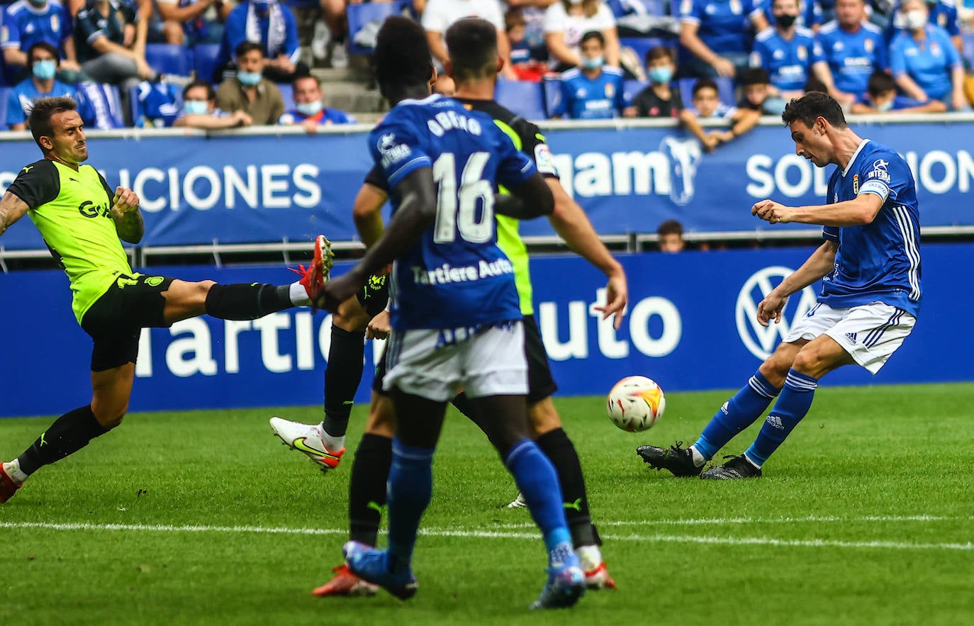 Fotos: Las mejores imágenes del Real Oviedo - Girona