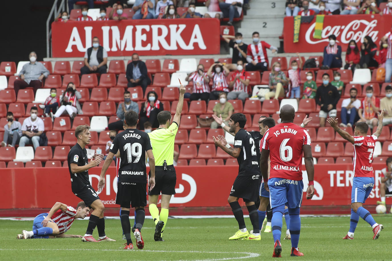 Fotos: Las mejores imágenes del Sporting - Málaga