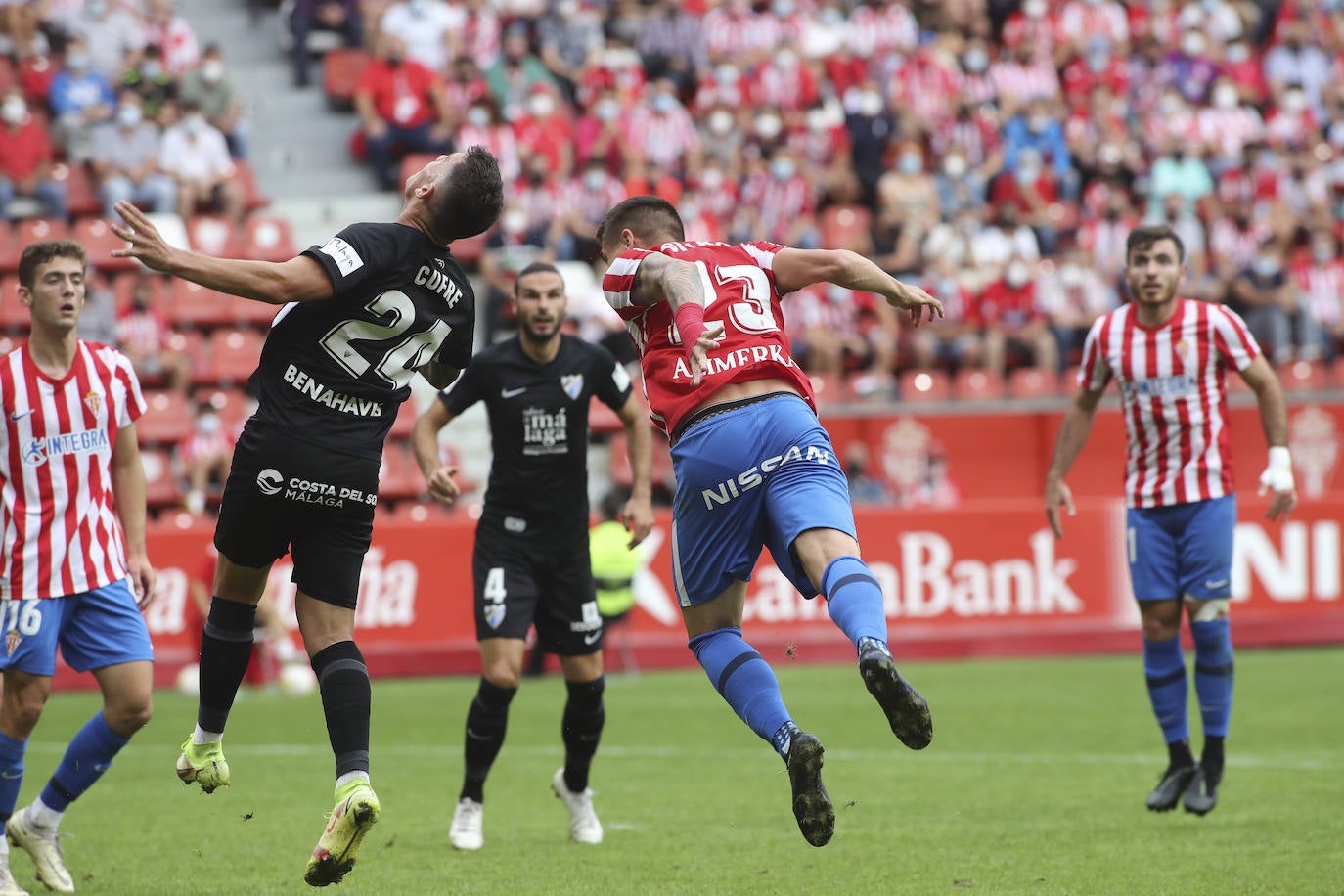 Fotos: Las mejores imágenes del Sporting - Málaga